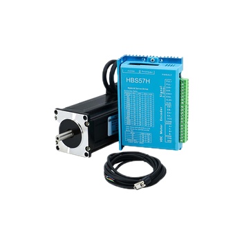 Free Shipping Nema23 2N 2.5N 3N Closed Loop Stepper Motor Kit with HBS57H Servo Driver and 3M Cable for CNC Milling Router Parts