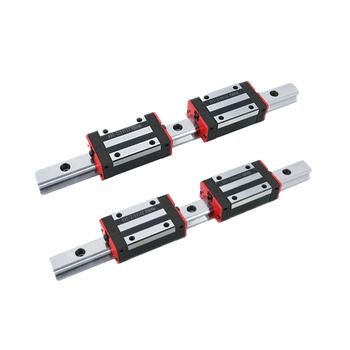 Level P Linear Guides 2PCS 2000-4000mm Linear Rails HGR20 HGR25 Rail + 4 PCS HGH25CA HGH20CA Slides Carriages for CNC Engraving