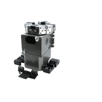 HAK31 6Station Horizontal Quick Change Tool Post 8 Position NC Electric Lathe Turret Height 63/80/100/125mm for Machining Center