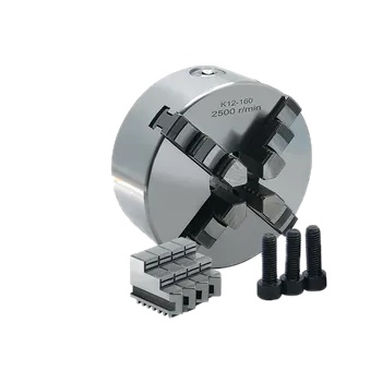 New K12 Lathe Chuck 4 Jaw Self-Centering Manual K12-80 K12-100 K12-125 K12-130 K12-160 with Turning Machine Tools Accessories