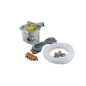 CNC Oil Pump Kit 4mm Injuction Lubrication Pumps with Oil Pipe and Grease Nipple Lubricating Handle Manual Oil Pump Oil Injector