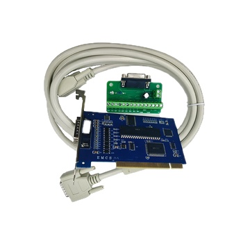 MHTNC 3 Axis CNC Studio PCI Motion Ncstudio Control Card Set for CNC Router Engraving Milling Machine for CNC Router