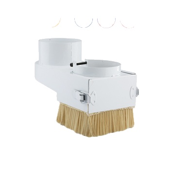 MHTNC 1PC Dust Cover Steel Brush Dust Collection Dust Boots Wood Carving Spindle Milling Cleaning Tool for CNC Milling Machine