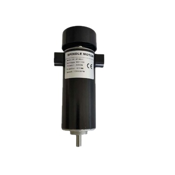MHTNC 0.5kw Air Cooled Spindle Motor CNC 500W DC High Speed Spindle Motor 110VDC 12000RPM for PCB Engraving