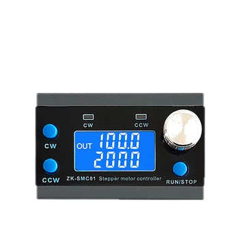 ZK-SMC01 Stepper Motor Driver and Controller DC 5-30V Reverse Pulse Speed Control Board Programmable PLC Serial Communication