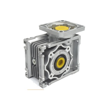Worm Reducer NMRV063 High Torque Gearbox Reducer Input 14/19/22/24mm Output 25mm Gear Ratio 5 To 100 for Servo/Stepper Motor