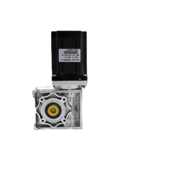 Nema34 86x86 Stepper Motor & High Torque Worm Reducer NMRV040 Ratio 5/7.5/10/15/20/25/30/40/50/60/80/100 Input 14mm Output 18mm