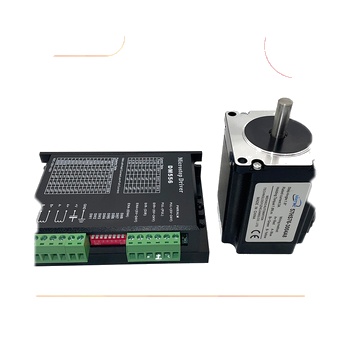 MHTNC Nema23 76mm Stepper Motor 1.8N.m 3A 4-lead with TB6600 / DM542 / DM556 / DM556D Hybrid Step Driver Kit for 3D Printer CNC